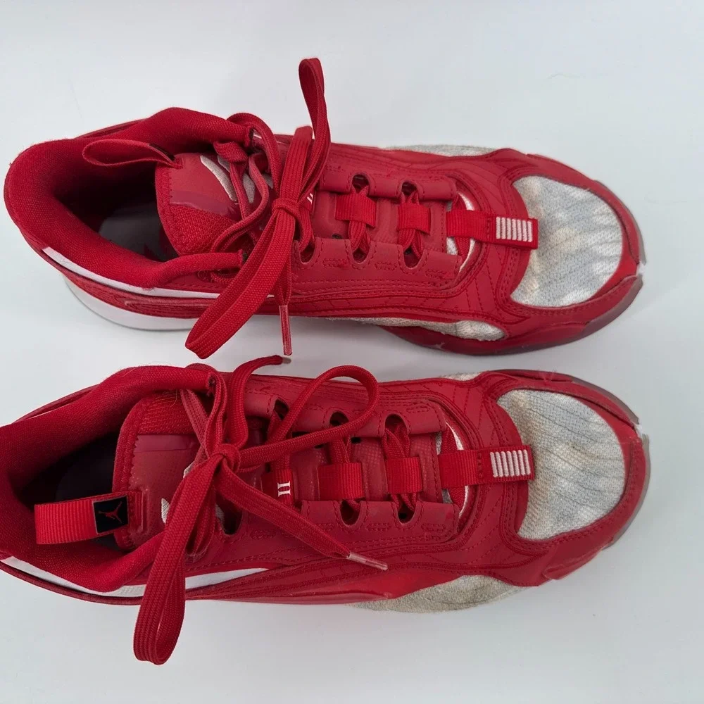 Nike Air Jordan Luka 2 Men's Shoes Red And White Size 8